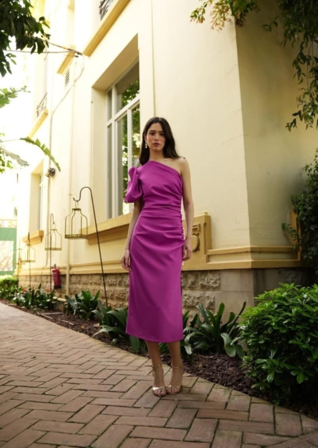 Vestido Leila Rosa - Imagen 3