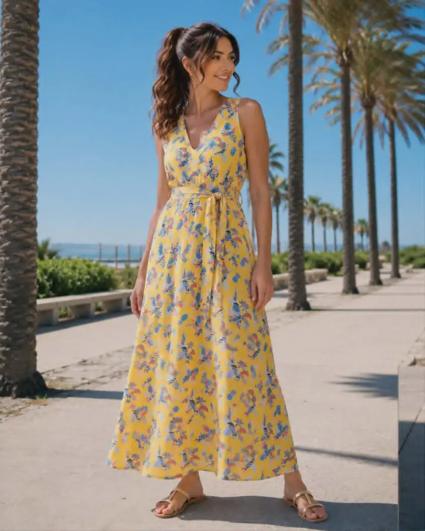 Vestido loros